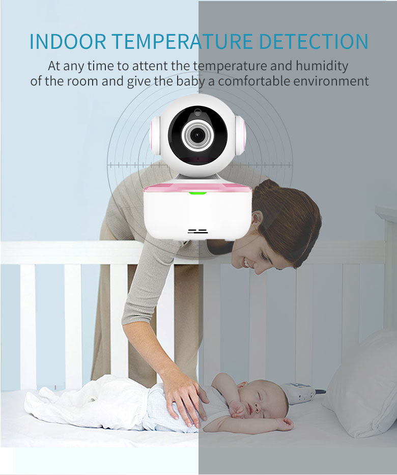 HD wireless baby care device voice intercom baby monitor